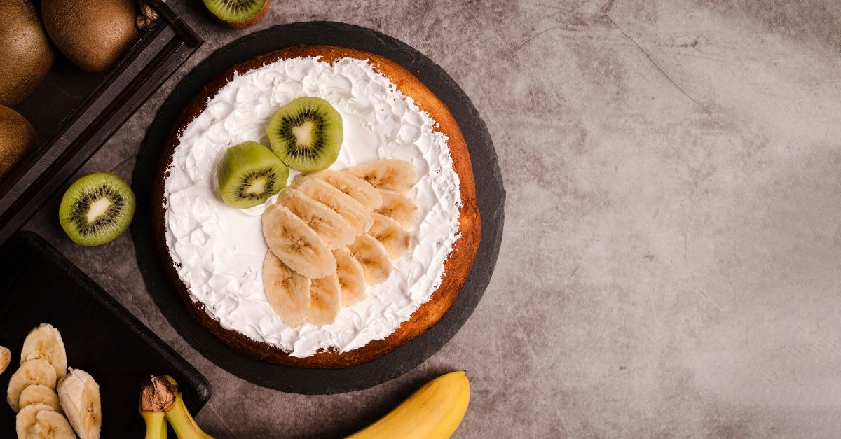 Receita saudável bolo de banana sem farinha sem açúcar e sem leite