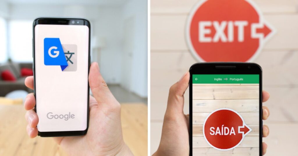 Traduza textos em tempo real o Google e a câmera do celular