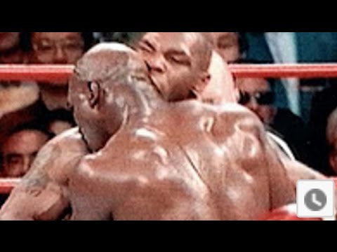 Mike Tyson Bites Holyfields Ear Clean Off