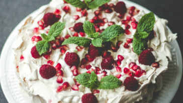 3 receitas de pavlova de morango