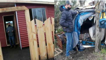 Depois de passar frio na rua, jovem ganha casa digna