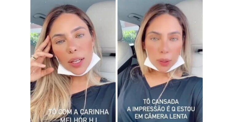 Diagnosticada com Covid-19 influencer passeia em condomínio e é criticada