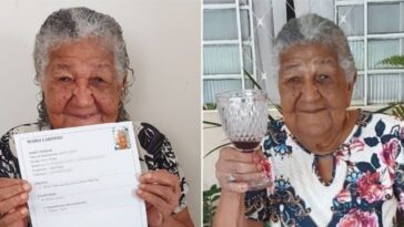 Idosa de 101 viralizou com entrega de currículo