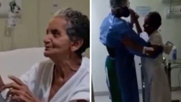 Idosa vence covid-19 e canta Roberto Carlos em homenagem aos médicos