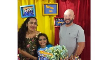 Menina pede de aniversário foto em tamanho real do pai falecido