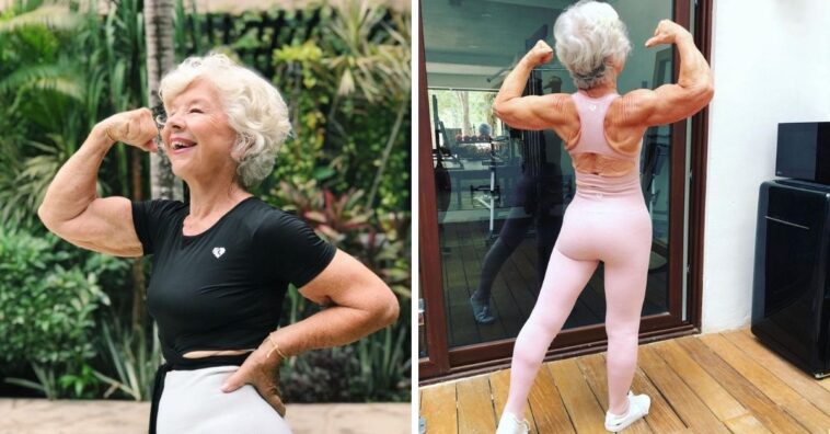 Mulher mudou estilo de vida e vive muito melhor agora aos 73 anos