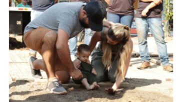 Sorocaba plantou o umbigo do filho embaixo de uma árvore