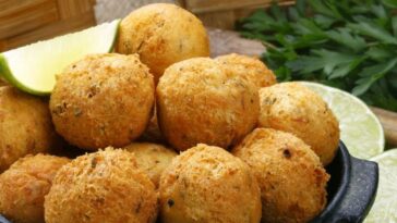 bolinho de arroz na airfryer