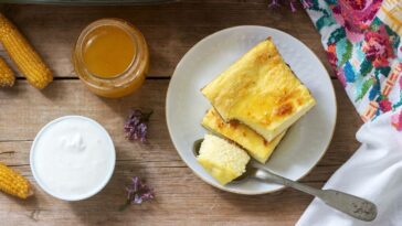 bolo de milho cremoso recheado