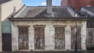 casa que parece abandonada