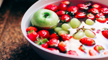 conservar frutas cortadas na geladeira