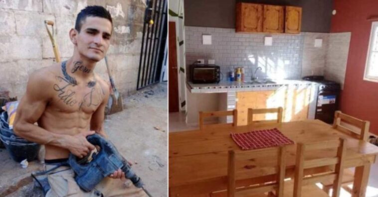 construiu casa para ex-mulher e filho