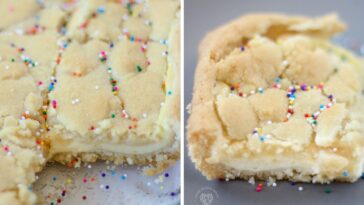 cookie de cheesecake na travessa