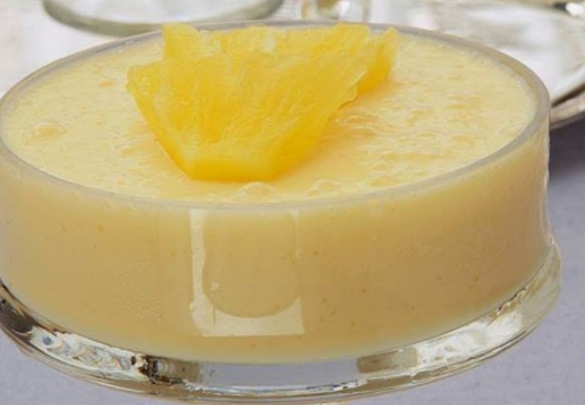 receita de creme de abacaxi saudável