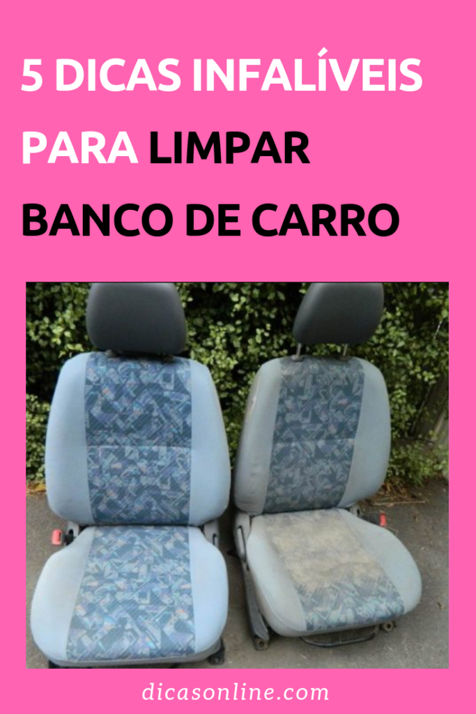 Como Limpar Banco De Carro Com As Melhores Dicas