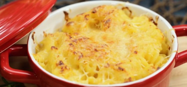 macarrão com queijo simples cremoso