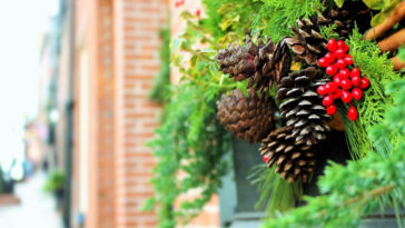 enfeites de natal para porta