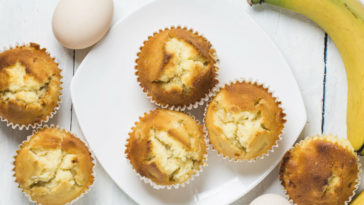 muffin de banana receitas