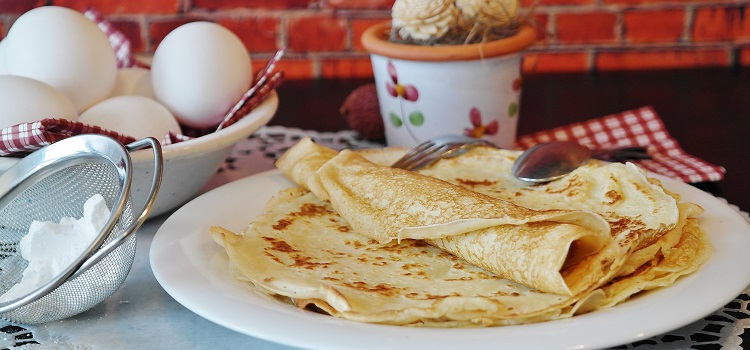 panquecas para café da manhã