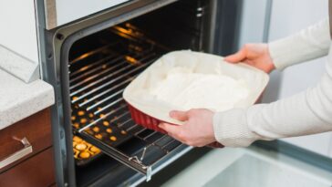 posição dos alimentos no forno