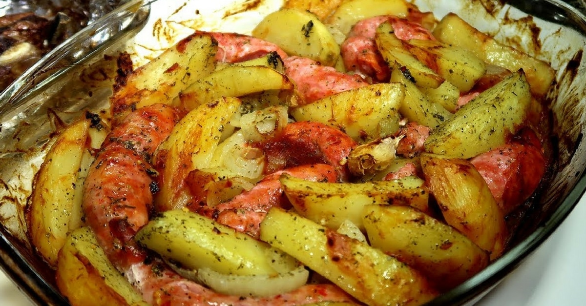 Receita De Cozido De Batata Com Calabresa