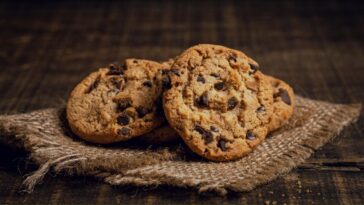 receitas de cookies de banana e aveia