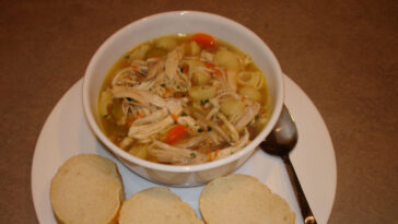 sopa de frango