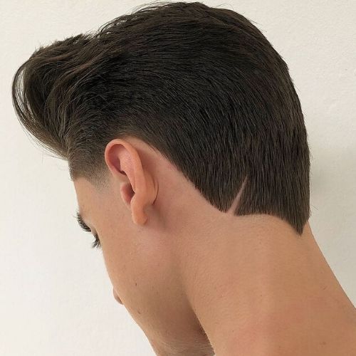 cortes de cabelo homem com risco