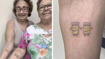 tatuagem de copinhos de cerveja