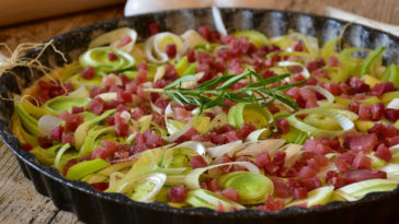 torta de batata com bacon